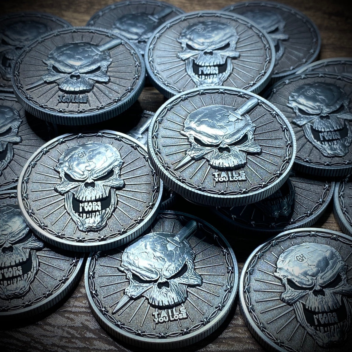 Trickster Coin - Skull v1 – Gear Hanks